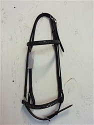 Bridle with Crackeled Rock