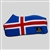 Tolt Tack Icelandic Flag Fleece Horse Blanket Top Reiter