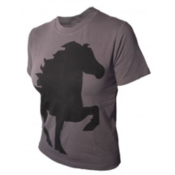 T-Shirt Crew Neck with Tölting Horse