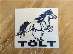 Tölting Horse Sticker